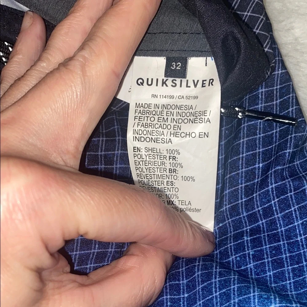 Quiksilver Blue Board Shorts for Swim